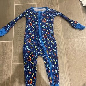 Little Sleepies paint splatter PJs
